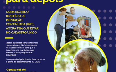 Três-lagoenses que recebem BPC devem atualizar cadastro