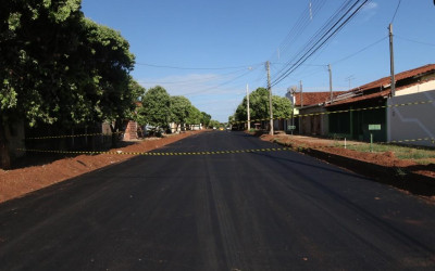 Rua Manoel Pedro de Campos está com obras avançadas