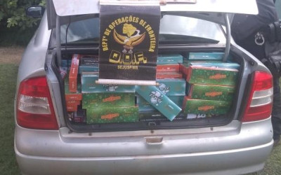 Maracaju: DOF apreende dois veículos com produtos contrabandeados do Paraguai
