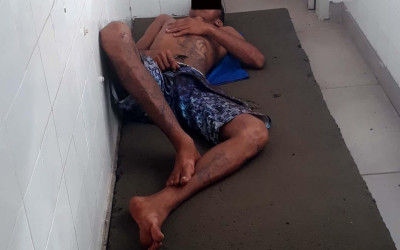 Morador de Panorama armado de faca é preso acusado de ameaças