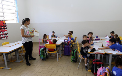 “Como se estivéssemos na nossa escola”, diz diretor do CEI Cida Castro sobre retorno às aulas no prédio do CRASE