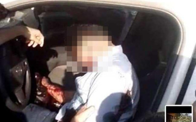 Eles matam um homem em Minga Guazú