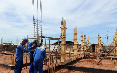 Obras do CAPS II seguem em ritmo acelerado em Três Lagoas