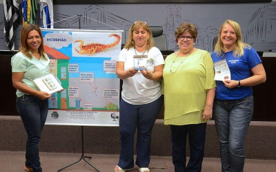 Prevenção a escorpiões é debatida em palestra na Câmara