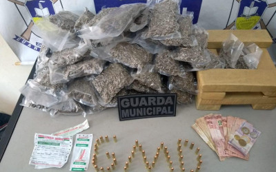 Super maconha e munições são apreendidos em Dourados