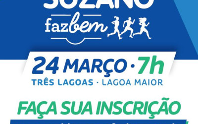Estão abertas as inscrições para a Corrida Suzano Faz Bem