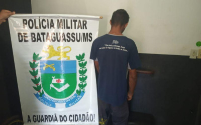PM de Bataguassu prende duas pessoas foragidas da Justiça
