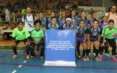 Equipe da SEJUVEL participa da Copa Record de Futsal Feminino nesta quinta (04)