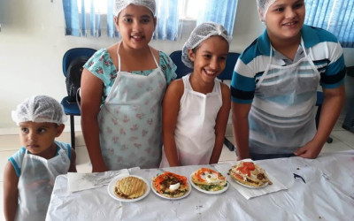 Crianças da ESF Interlagos participam de “Chefinho na Cozinha”