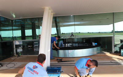 Aeroporto de Três Lagoas recebe instalação de esteira para malas