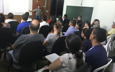 Gestantes participam de curso de Acompanhante de Parto