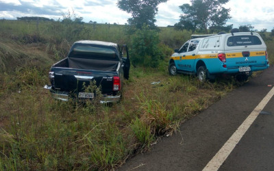 PMR recupera caminhonete com queixa de roubo em Três Lagoas