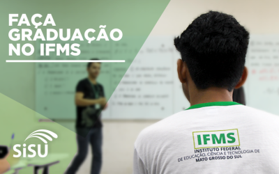 IFMS abrirá 80 vagas para cursos de graduação no 2º semestre