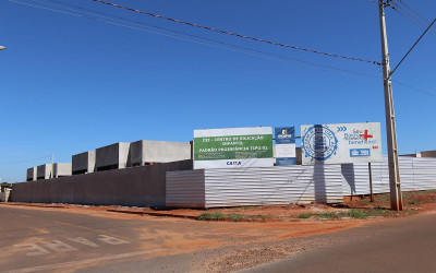 Obras da Escola e CEI do Novo Oeste já estão avançadas