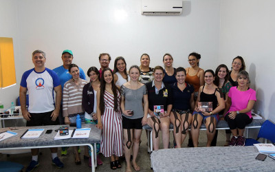 Fisioterapeutas da Rede Municipal de Saúde recebem capacitação com instrutora internacional