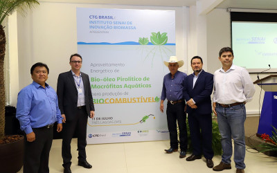 Executivo tem  projeto para transformação de plantas aquáticas em biocombustível em Três Lagoas