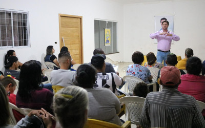 André Bittencourt levou ao bairro Santa Rita edição do projeto “Pensando Três Lagoas”.