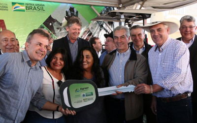 Três Lagoas recebe equipamentos agrícolas para pequenos agricultores