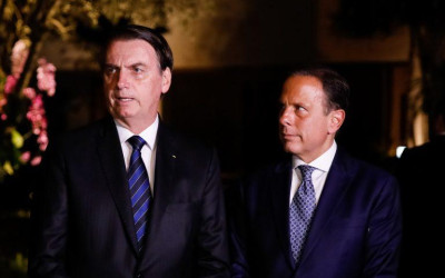 Bolsonaro: ‘Doria é ejaculação precoce’. Governador rebate