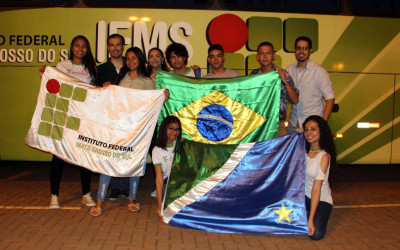 Estudantes do IFMS embarcam para estágio em Portugal