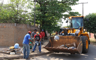 6ª Etapa do Meu Bairro Limpo recolhe 104 caminhões de lixo
