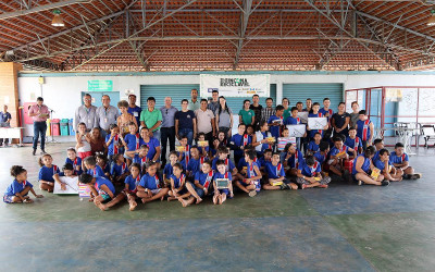 Com arrecadação de mais de 37 toneladas de materiais, SEMEA premia alunos participantes da Gincana Reciclável