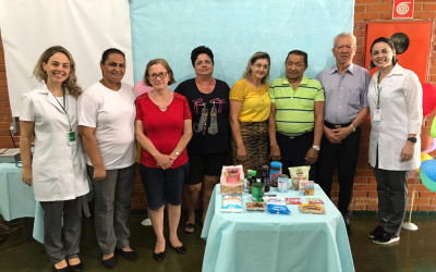 Oficina sobre produtos Light, Diet e Zero realizada na Unimed Andradina