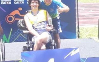 Paratleta da APAE de Três Lagoas garante medalha de ouro em campeonato