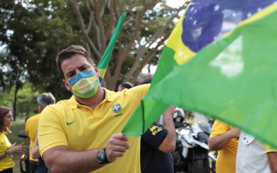 Capitão Contar e milhares de campo-grandenses vão às ruas em manifestações Pró-Brasil e Pró-Bolsonaro