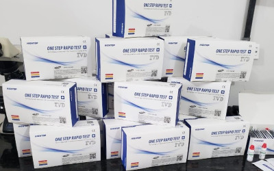 Três Lagoas recebe doação de 2.480 testes rápidos de COVID-19 de empresas privadas de MS