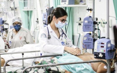 Taxa de ocupação de leitos de UTI para pacientes com covid cai para 60% em MS