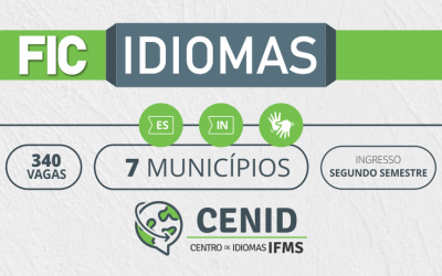 Matrículas para cursos de línguas do IFMS começam nesta quarta