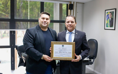 Coronel David recebe presidente do Sindimóveis e fortalece diálogo com a categoria