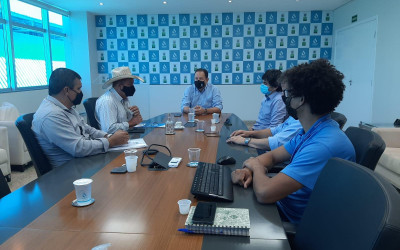Em reunião com Sanesul, Guerreiro realiza tratativas de investimentos em Três Lagoas 