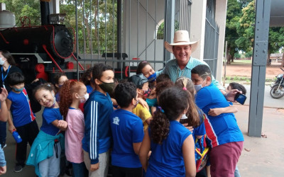 Alunos da E.M. 
