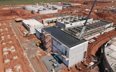 Suzano compartilha em vídeo avanços nas obras da sua nova fábrica em Ribas do Rio Pardo (MS)