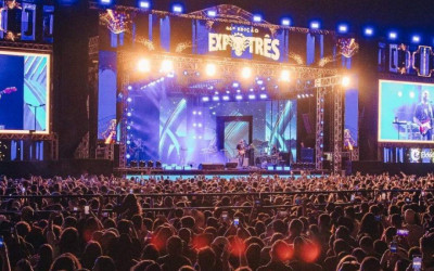 Expotrês 2025 começa nesta quarta com shows gratuitos