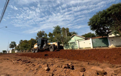 Prefeitura inicia pavimentação no Quinta da Lagoa