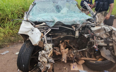 Grave acidente na “Rodovia da Morte” deixa feridos na BR 262