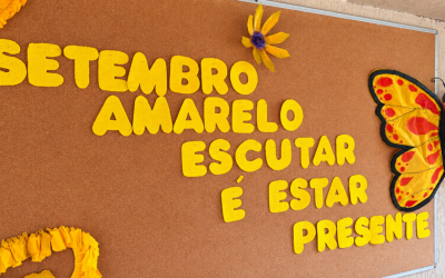 CAPS AD realiza evento de encerramento do Setembro Amarelo