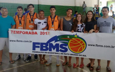 Três-lagoenses se destacam em estadual sub 15 de basquete e vão para o Brasileiro