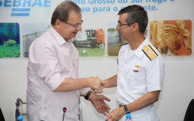 Sebrae e 6º Distrito Naval de Ladário assinam Plano de Trabalho conjunto