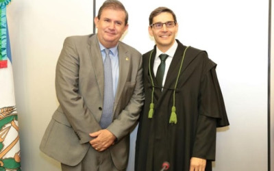 Eduardo Rocha representa Assembleia na posse de Defensor Geral do Estado