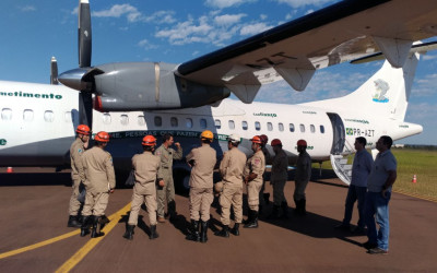 Aeroporto realiza Programa de Treinamento para Bombeiros 