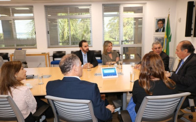 Em Brasília, prefeito de Três Lagoas busca financiamento para obras de drenagem