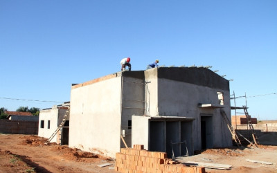 Construção da Unidade de Saúde da Chácara Eldorado se aproxima de fase final