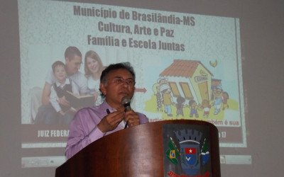 Juiz Odilon fala da importância da família e da escola no combate as drogas