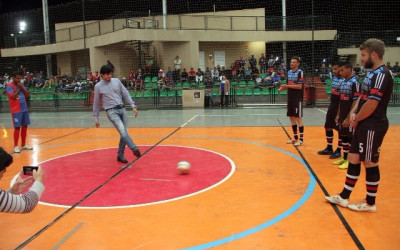 Bola começa a rolar pela série A e série B do Campeonato Municipal de Futsal Masculino 2017