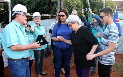 Emoção marca o lançamento da pedra fundamental da sede do Sindicato dos Servidores Públicos