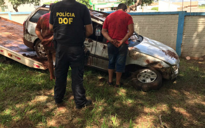 DOF apreende carga de pneus e cigarro avaliada em mais de 80mil reais